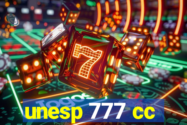 unesp 777 cc